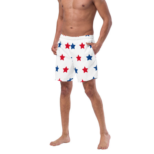 Patriotic Men's Swim Trunks