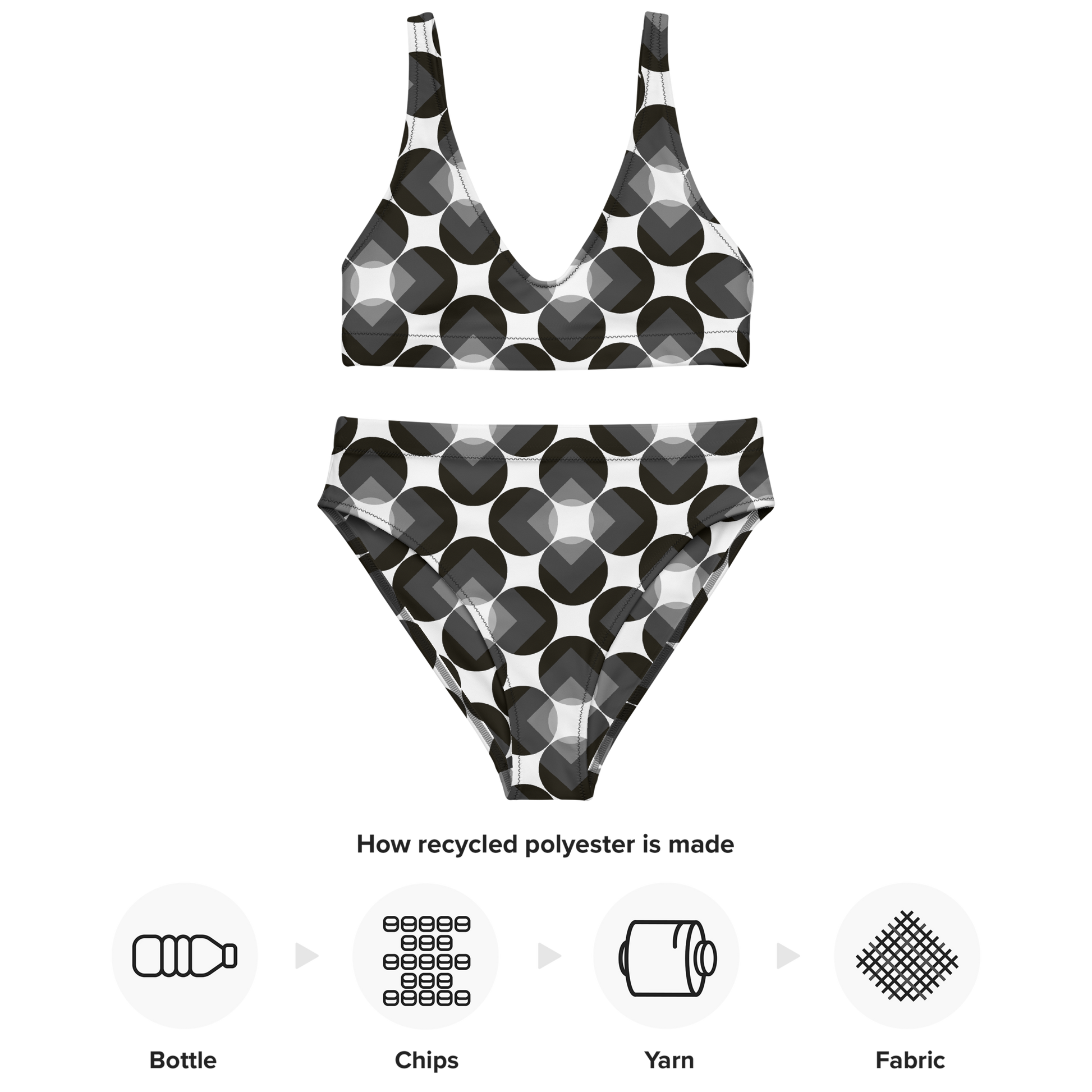 Black and White Bikini