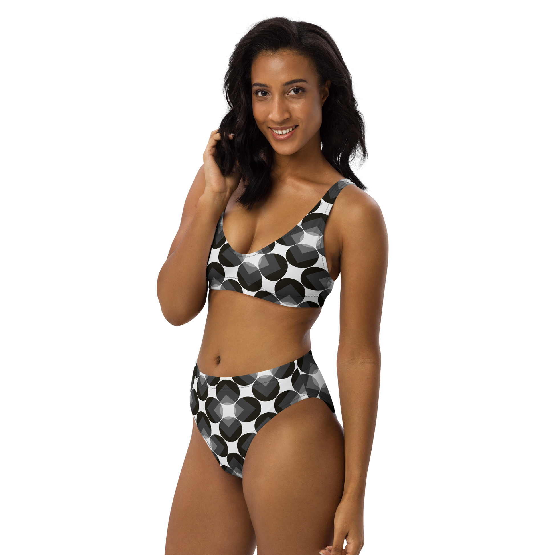 Black and White Bikini