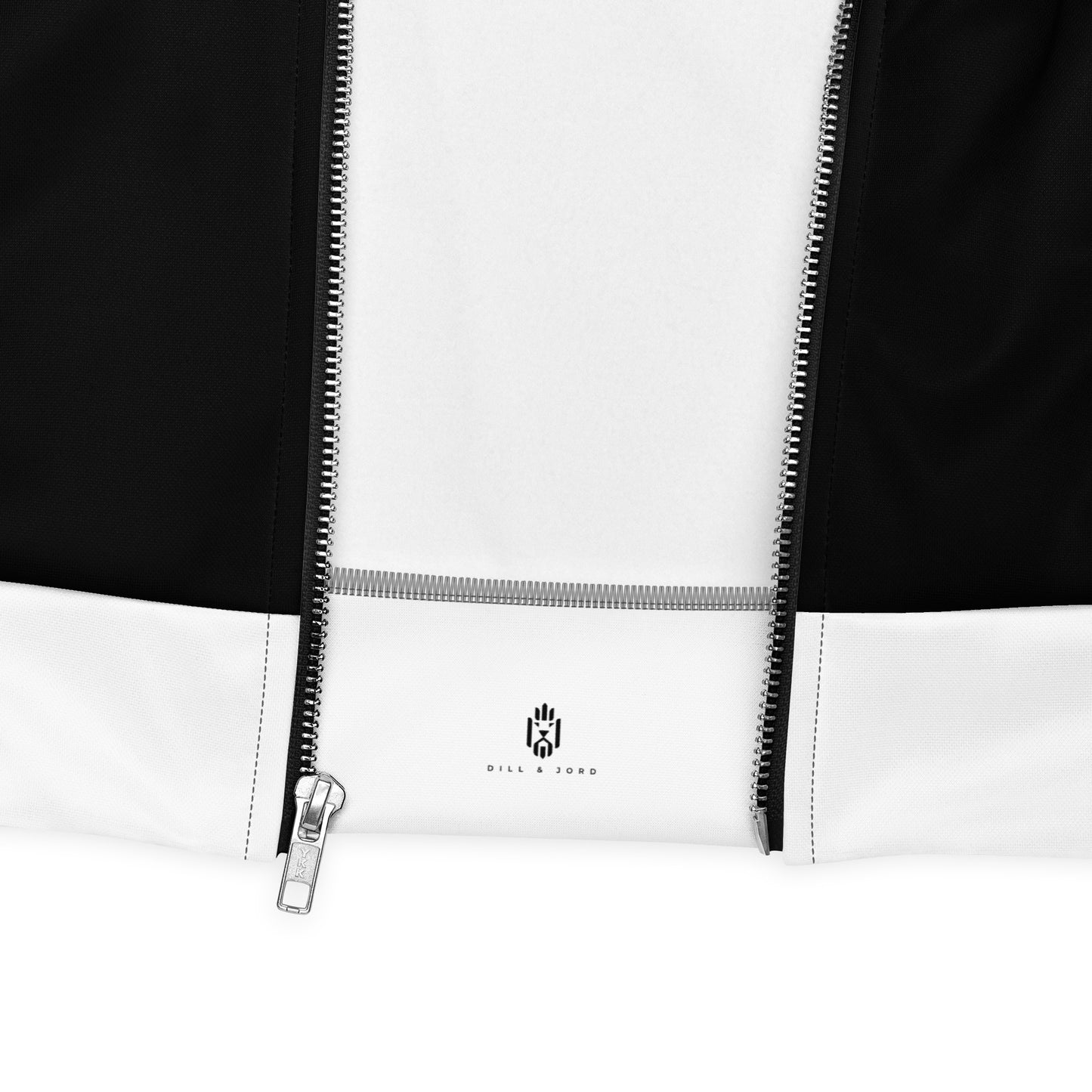 USA Black and White Bomber Jacket