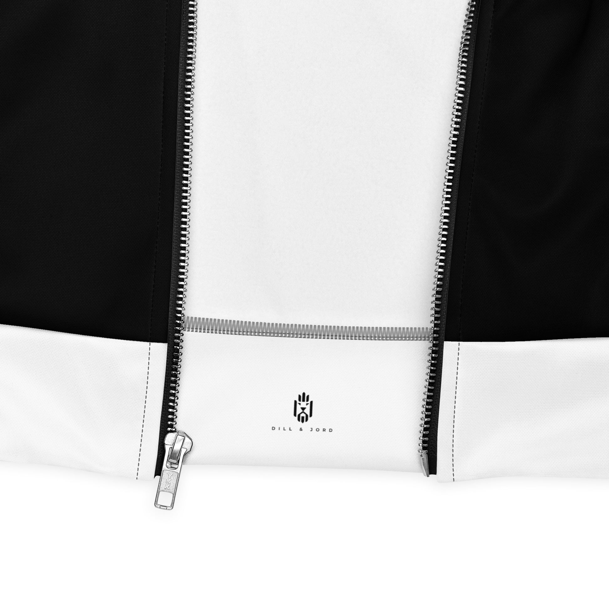 USA Black and White Bomber Jacket