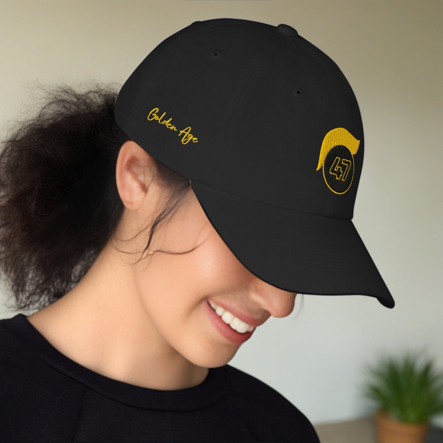 Black Golden Age Hat