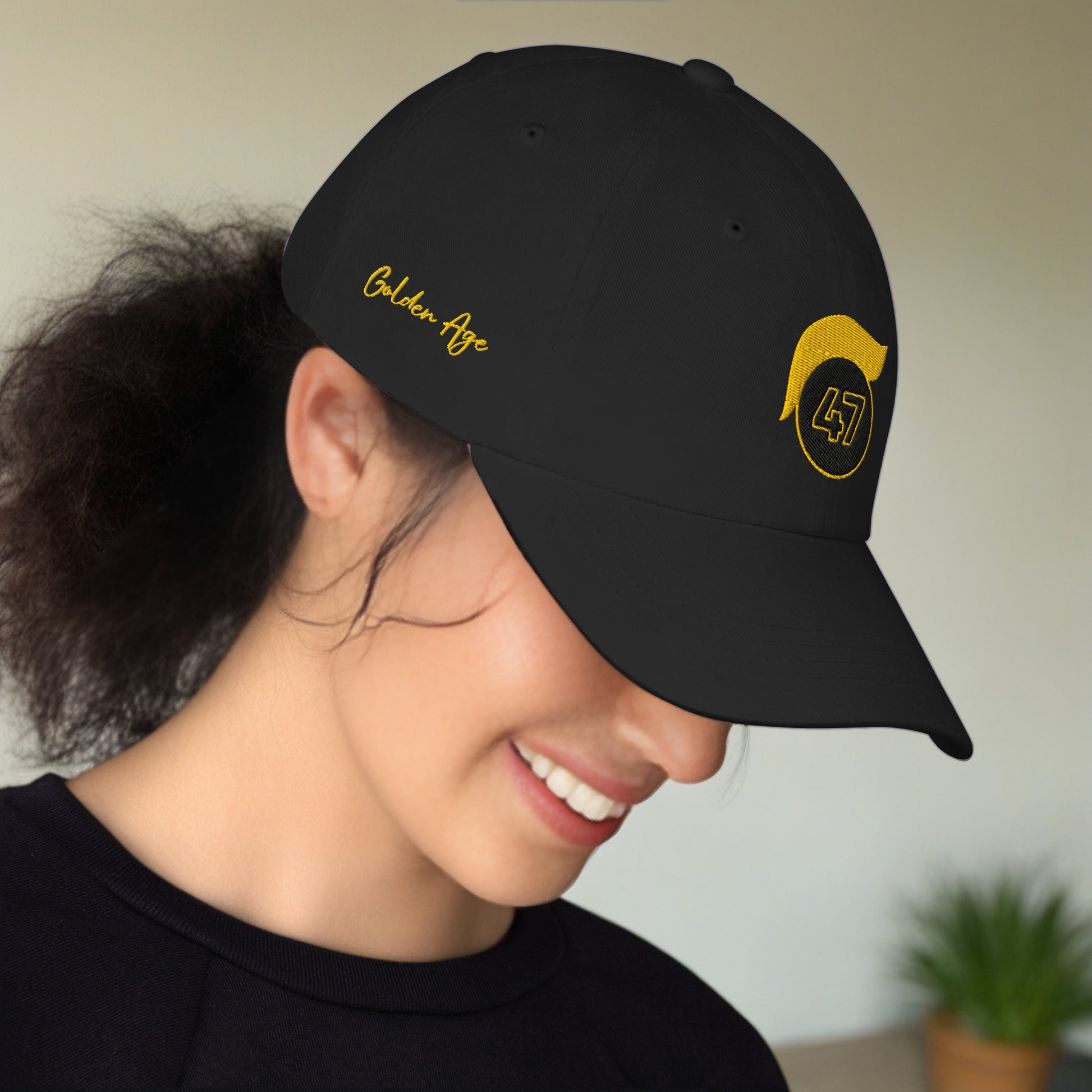 Black Golden Age Hat