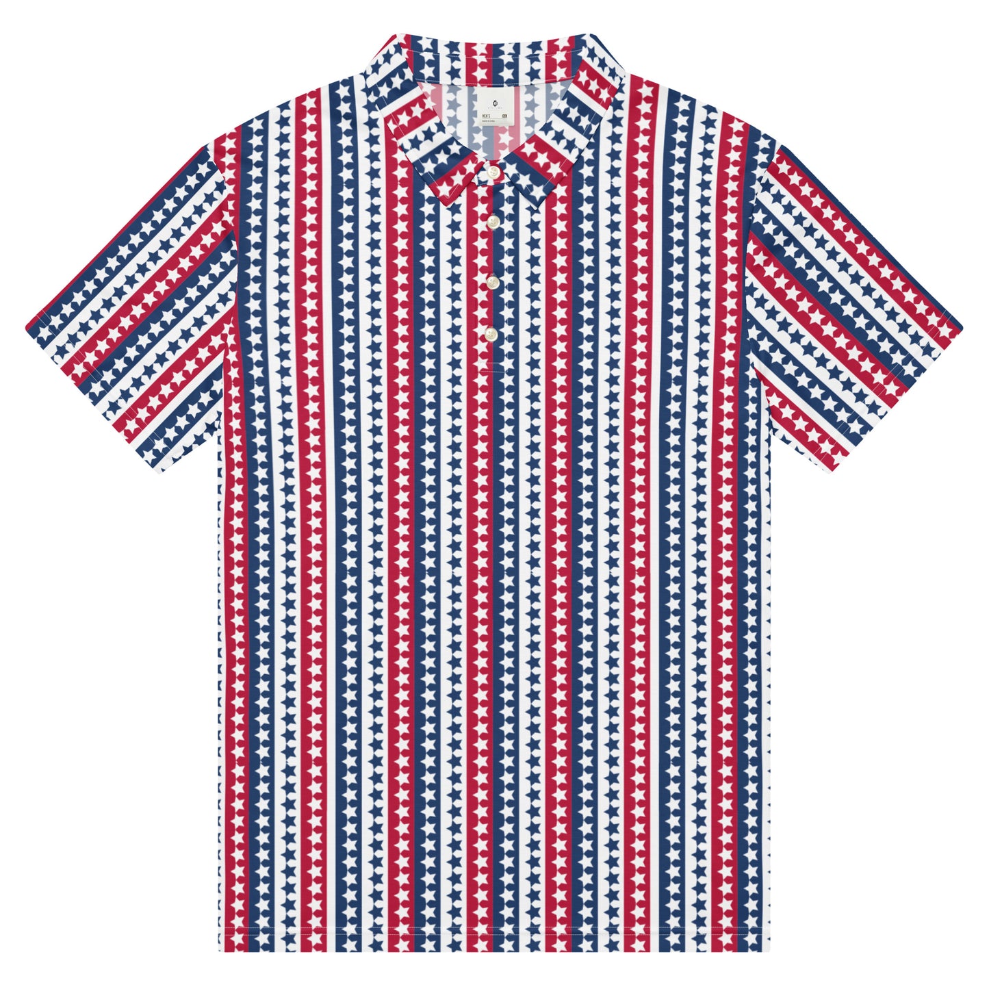 Patriotic Golf Polo