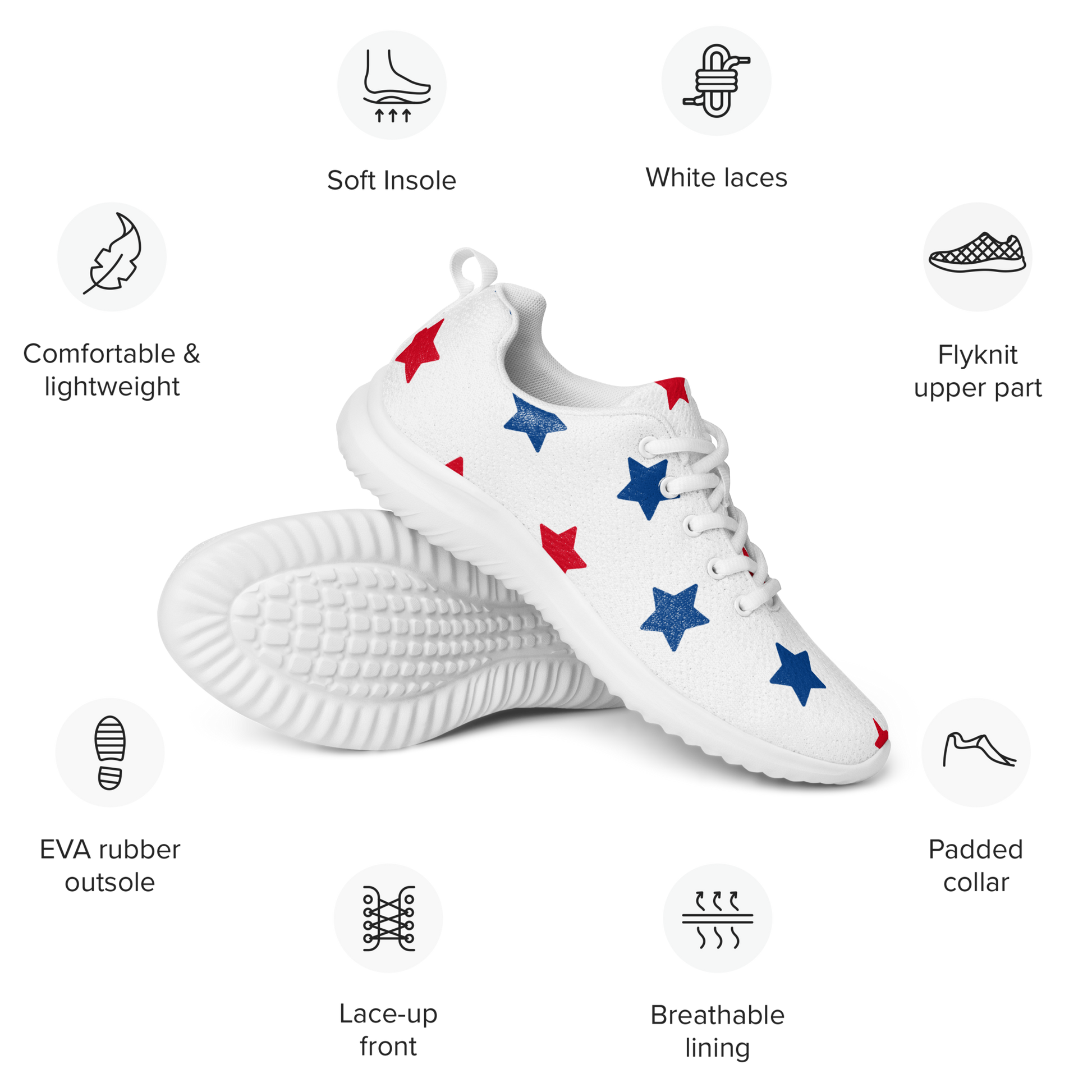 Men's Patriotic Sneakers