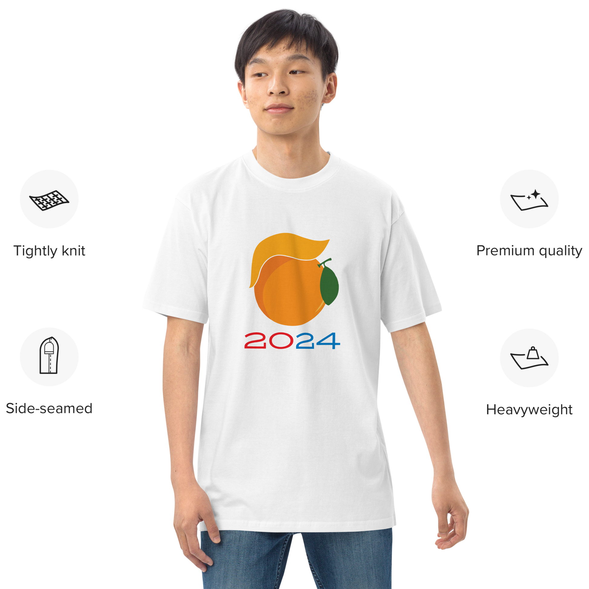 Orange Man Shirt