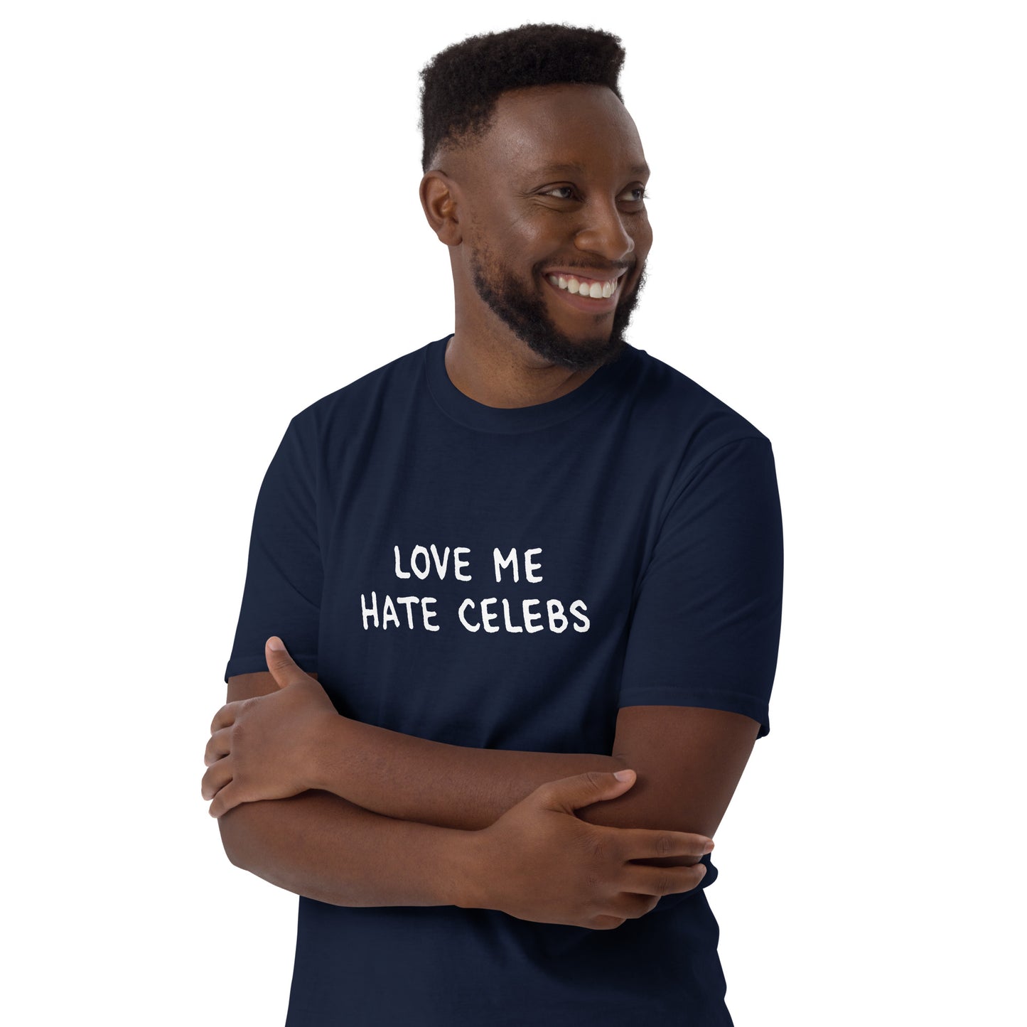 Love Me Hate Celebs Humorous Unisex Tee