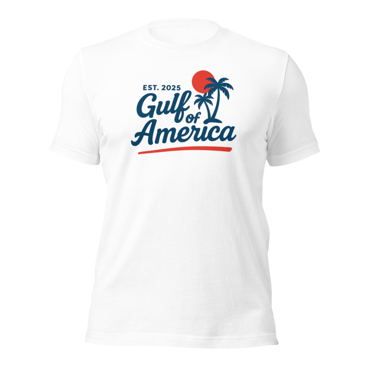 White Gulf of America shirt front view