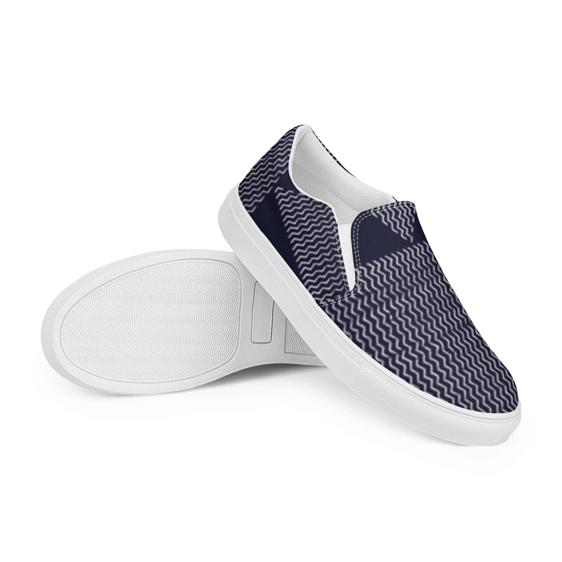 Ocean Odyssey Blue and White Shoes