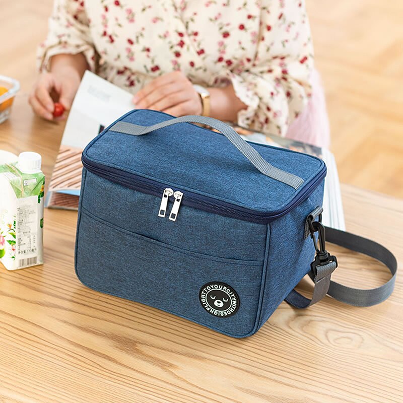 Blue Cooler Bag