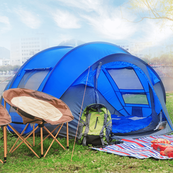Blue Pop Up Outdoor Tent 