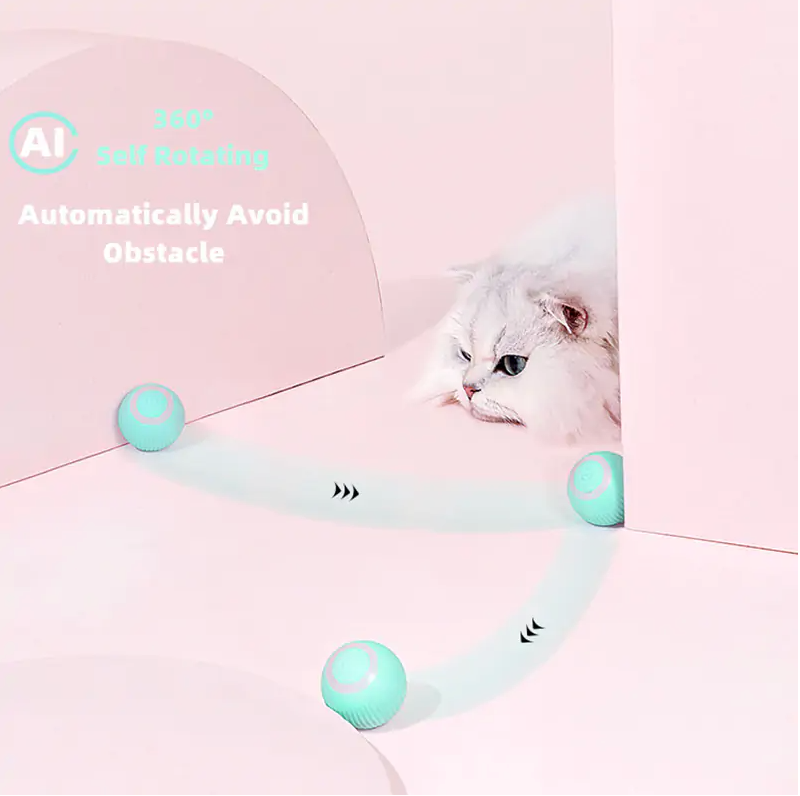 Interactive Cat Ball