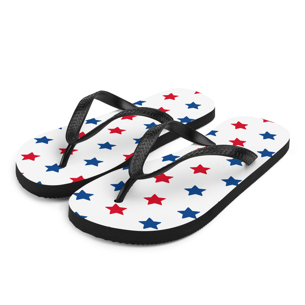 Patriotic Flip Flops