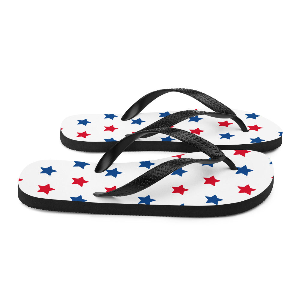 Patriotic Flip Flops