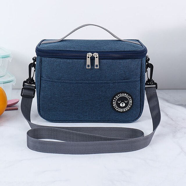 Blue Cooler Bag