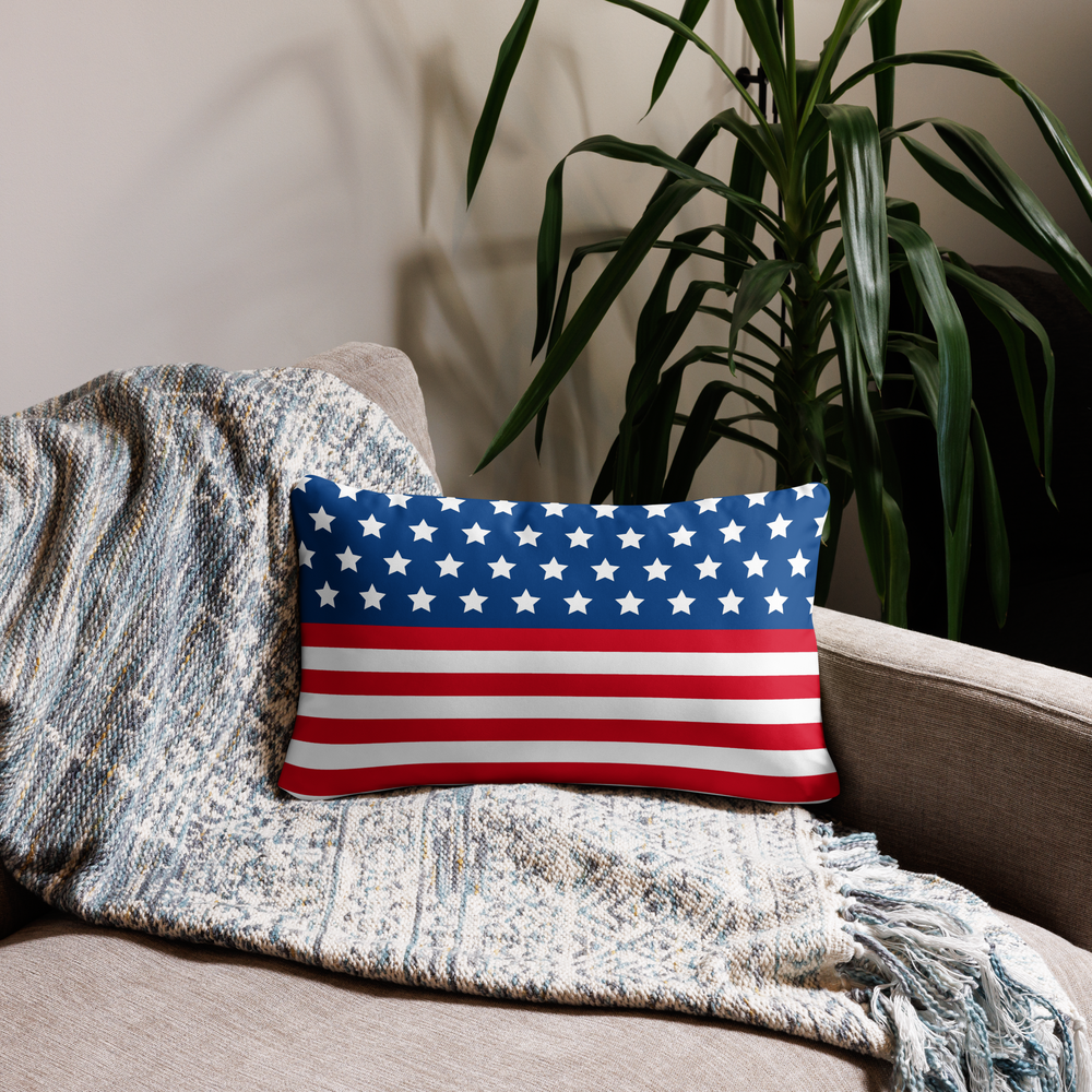 American Flag Pillows 