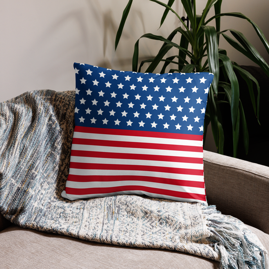 American Flag Pillows 