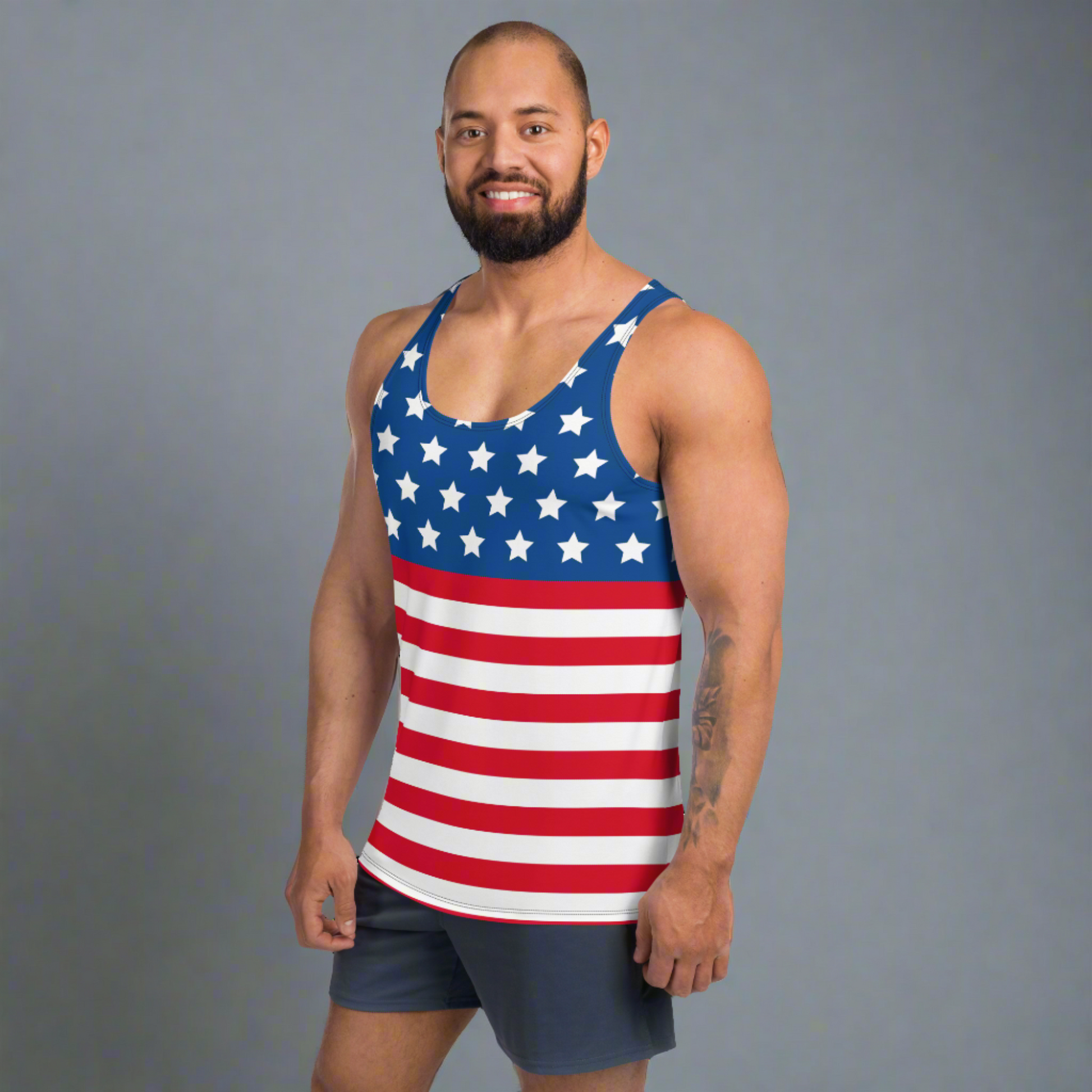 American Flag Tank Top