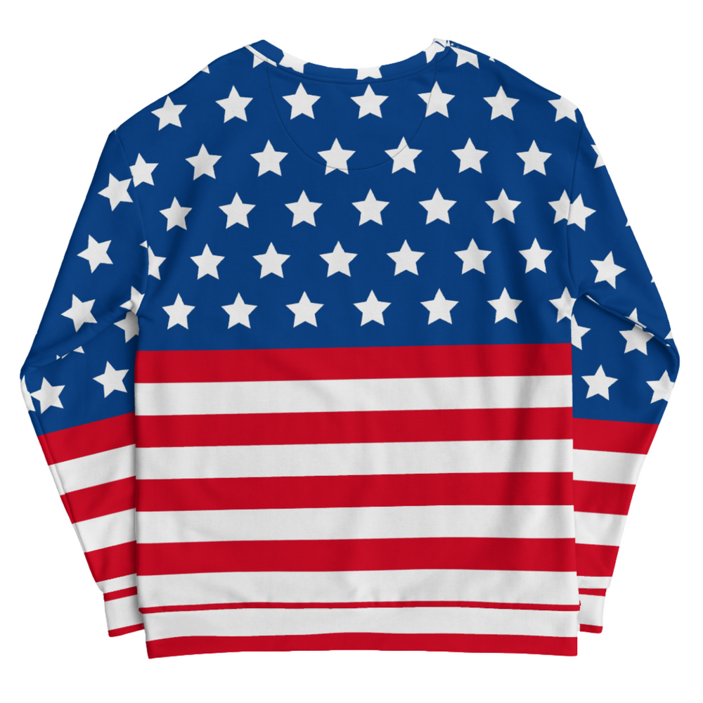 American Flag Sweatshirt