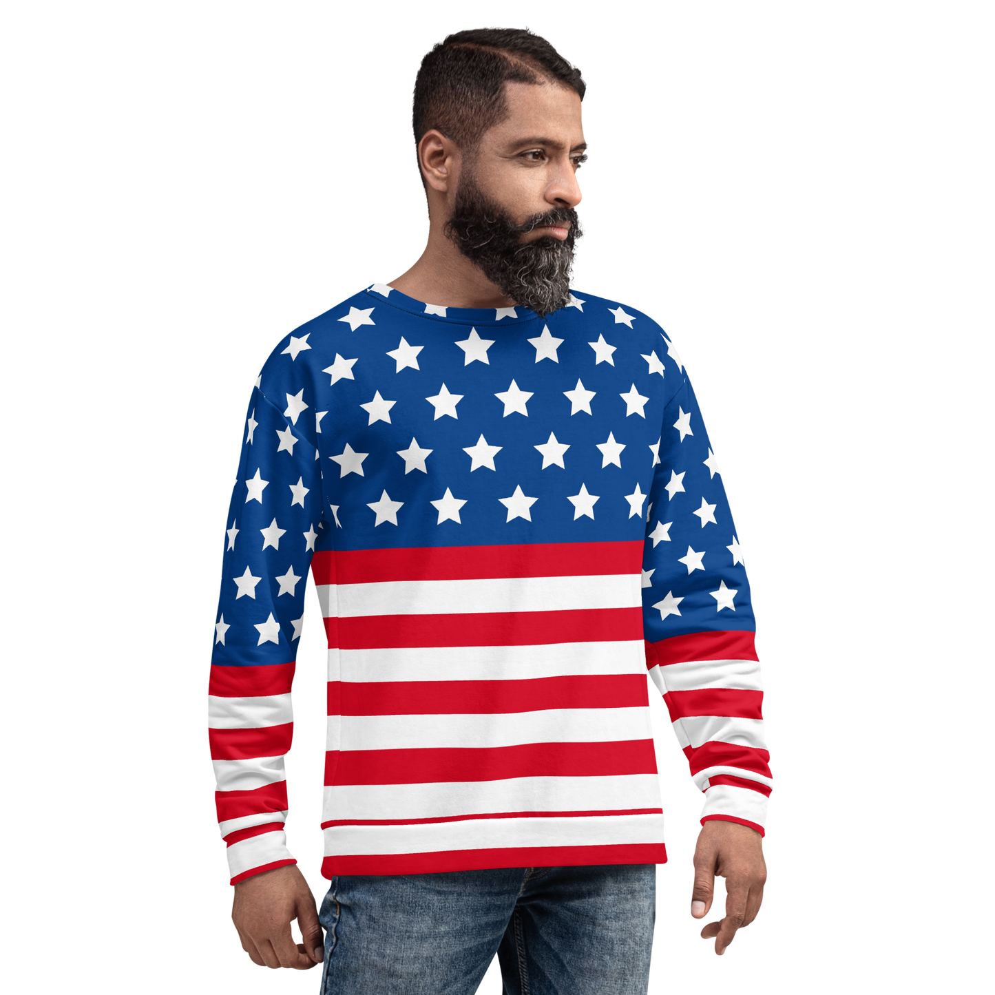 American Flag Sweatshirt