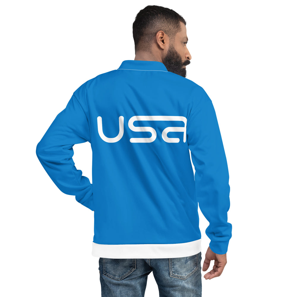 USA Blue Bomber Jacket