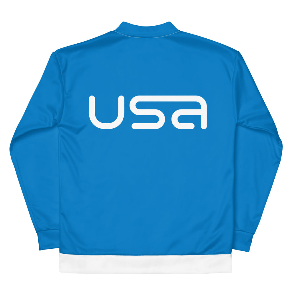 USA Blue Bomber Jacket