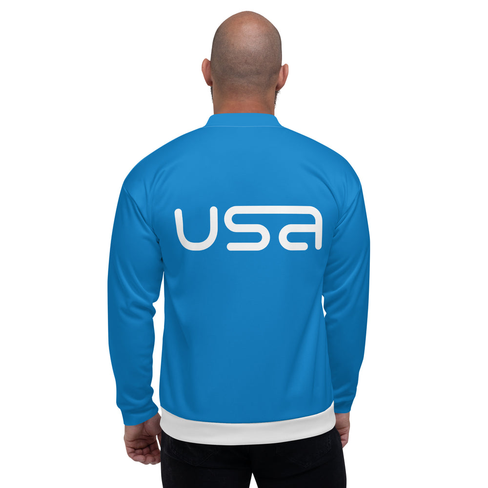 USA Blue Bomber Jacket