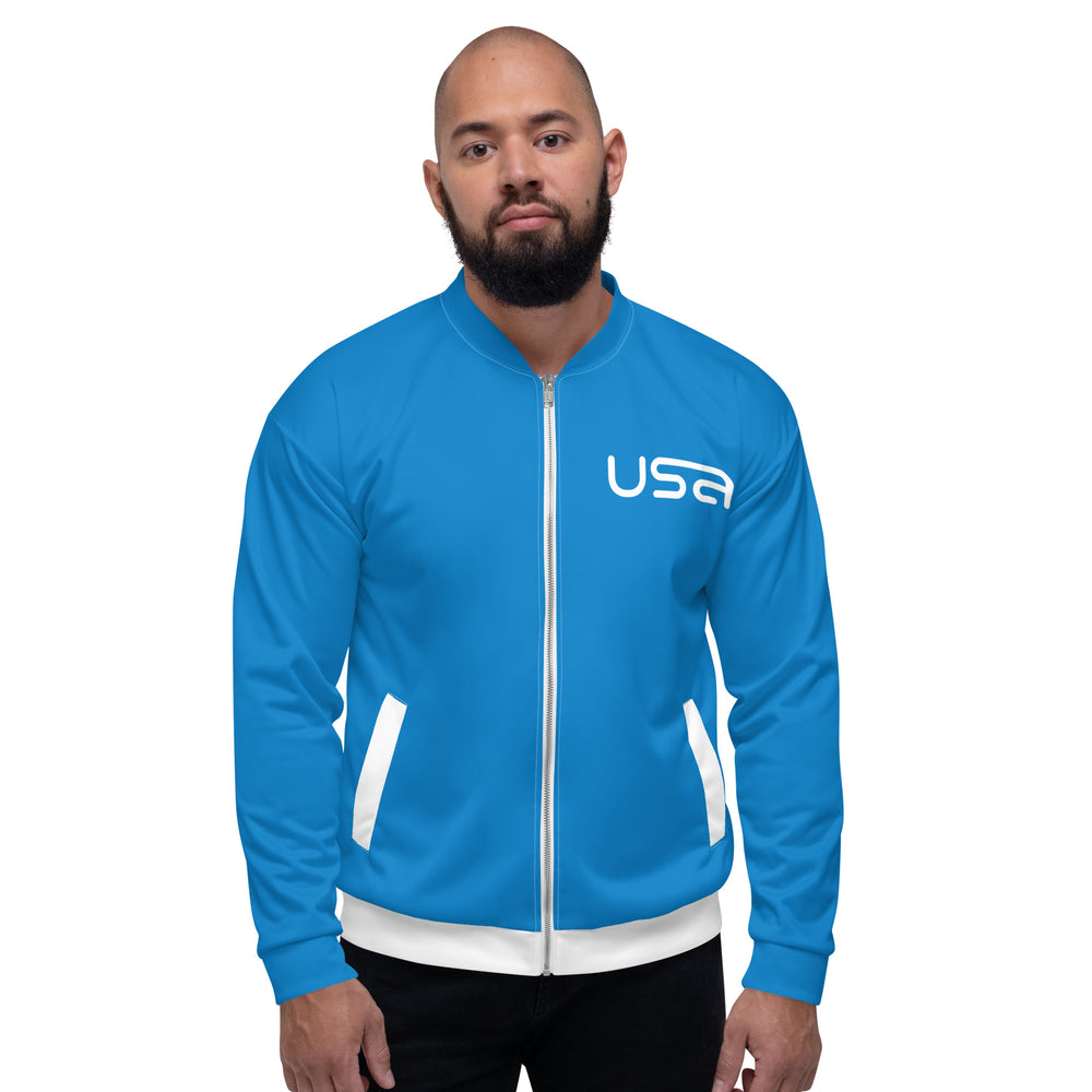 USA Blue Bomber Jacket