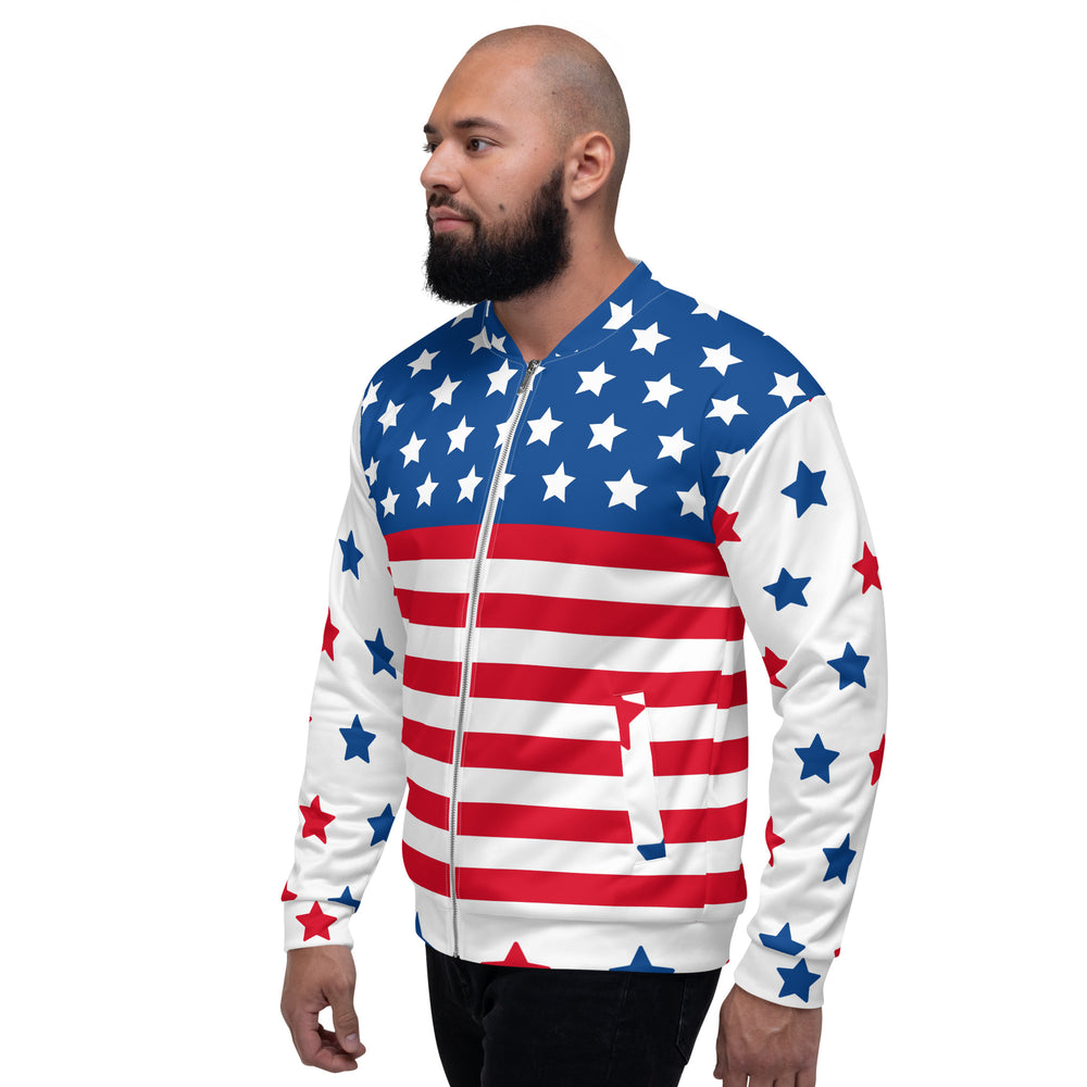 American Flag Bomber Jacket