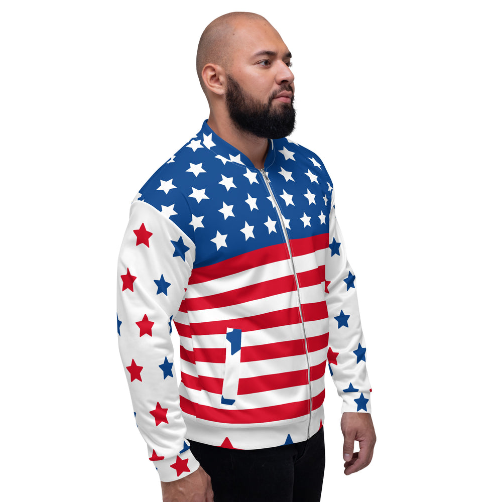 American Flag Bomber Jacket