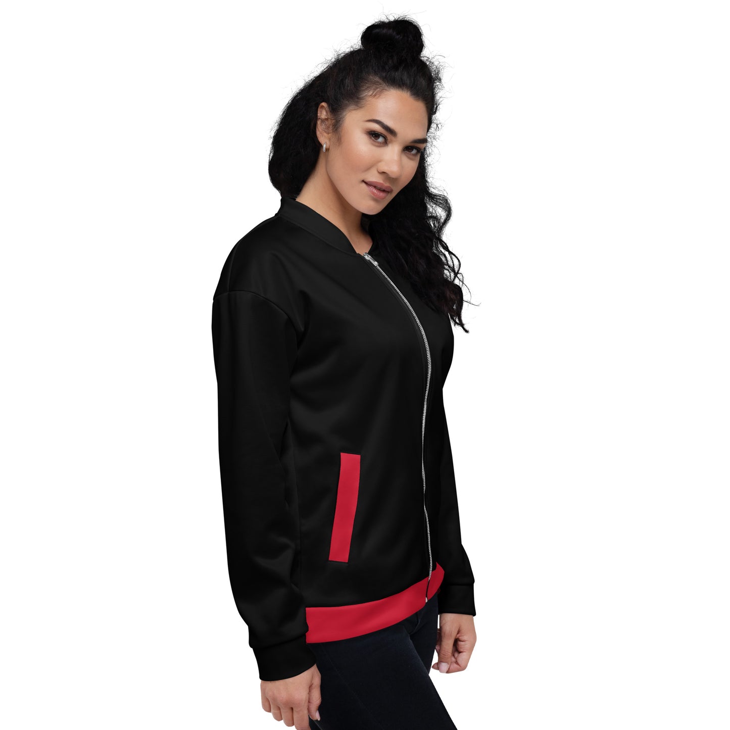 Black Bomber Jacket