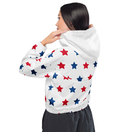 Women's Patriotic Windbreaker