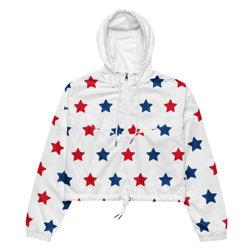 Women's Patriotic Windbreaker