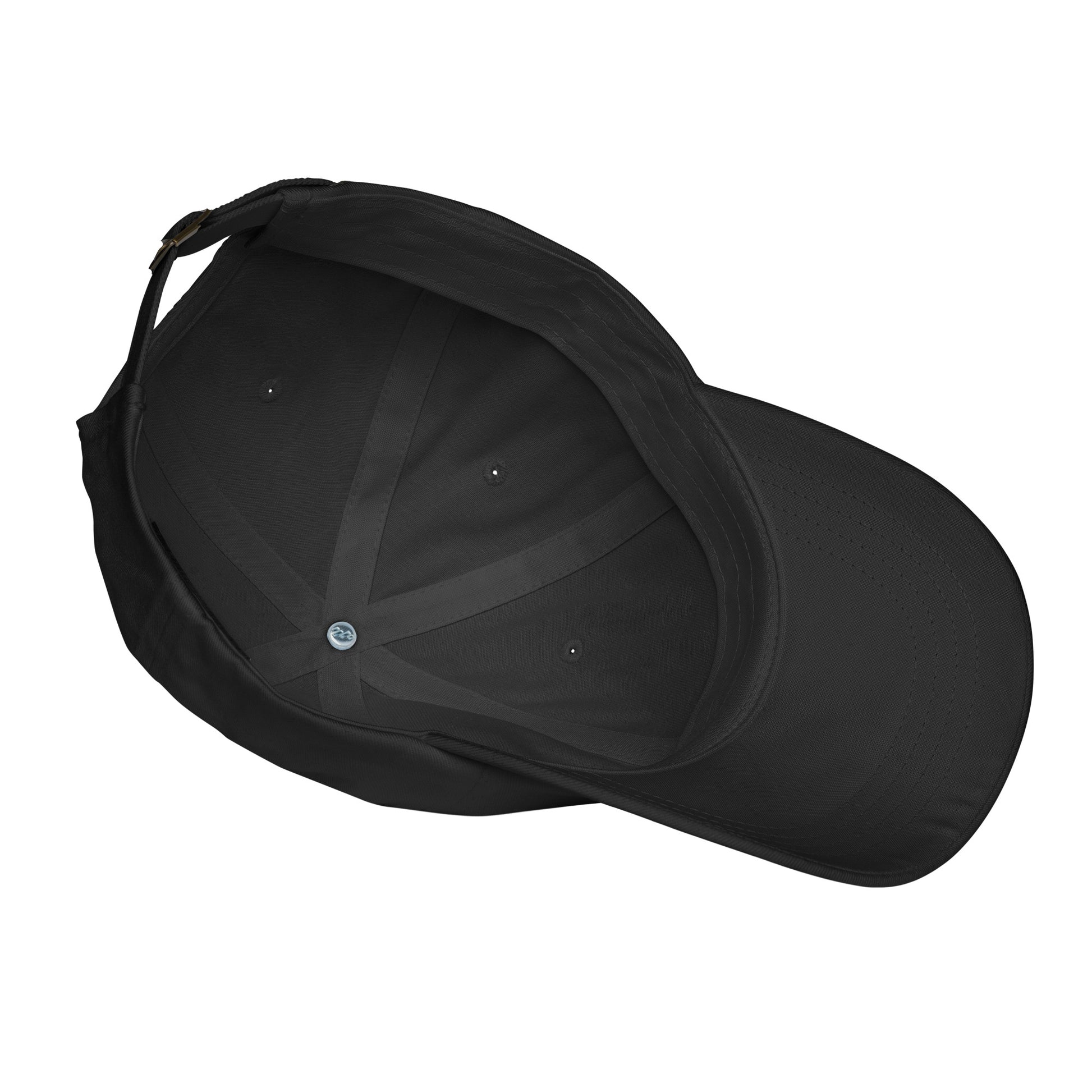 interior of black Gulf Of America hat