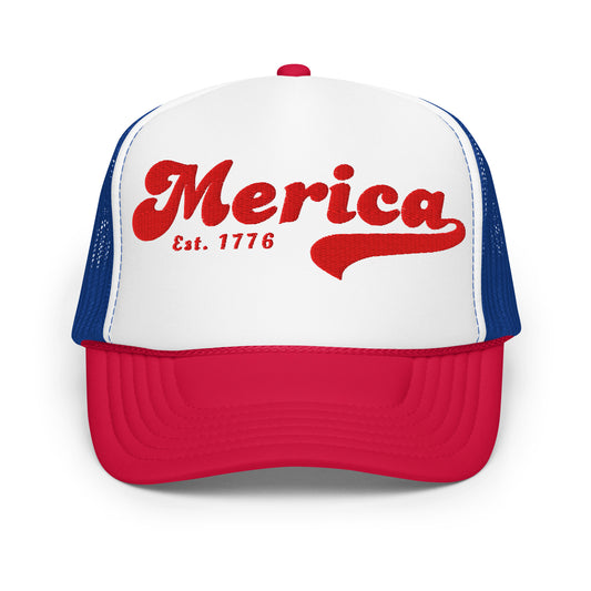 Merica Foam Trucker Hat