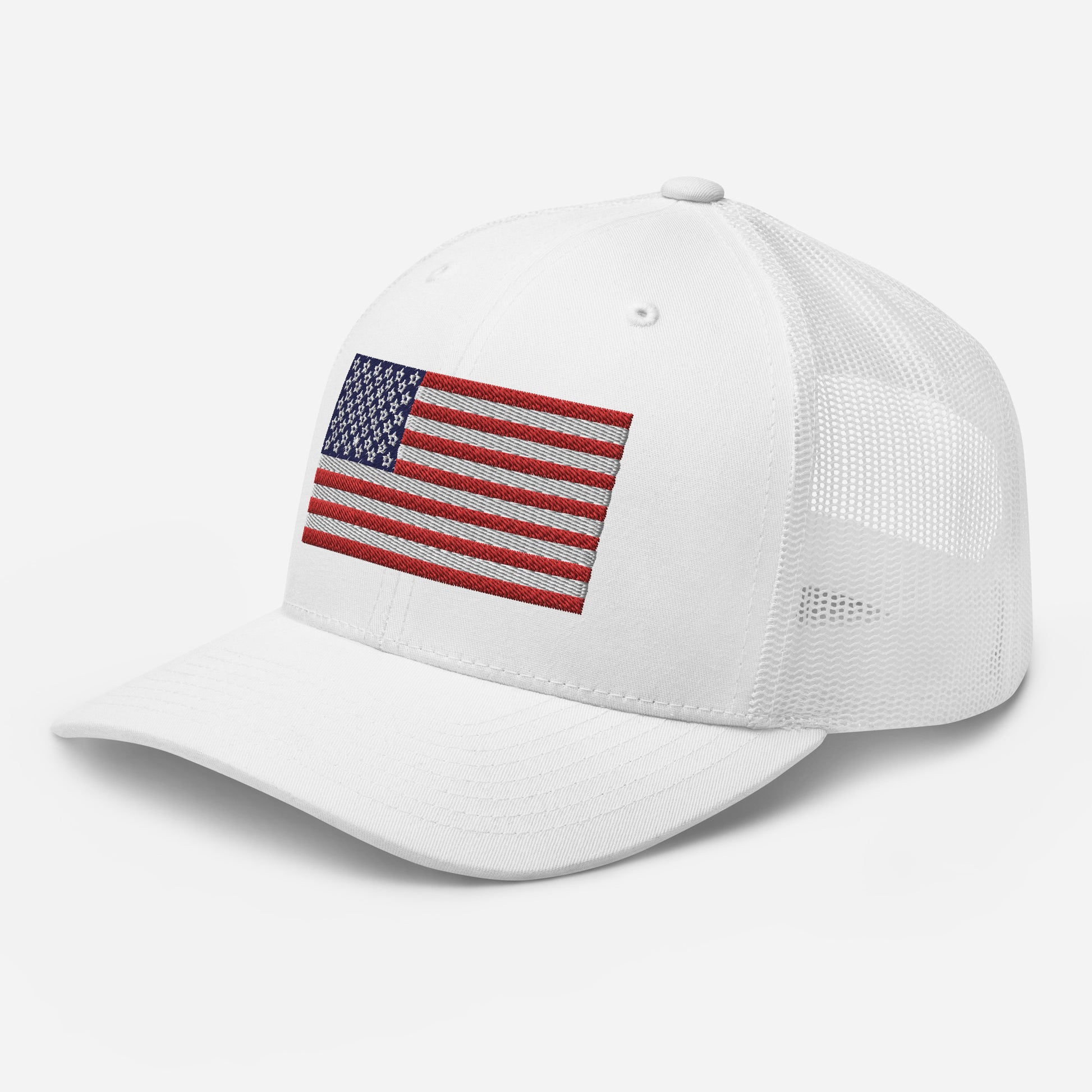 American Flag Trucker Hat