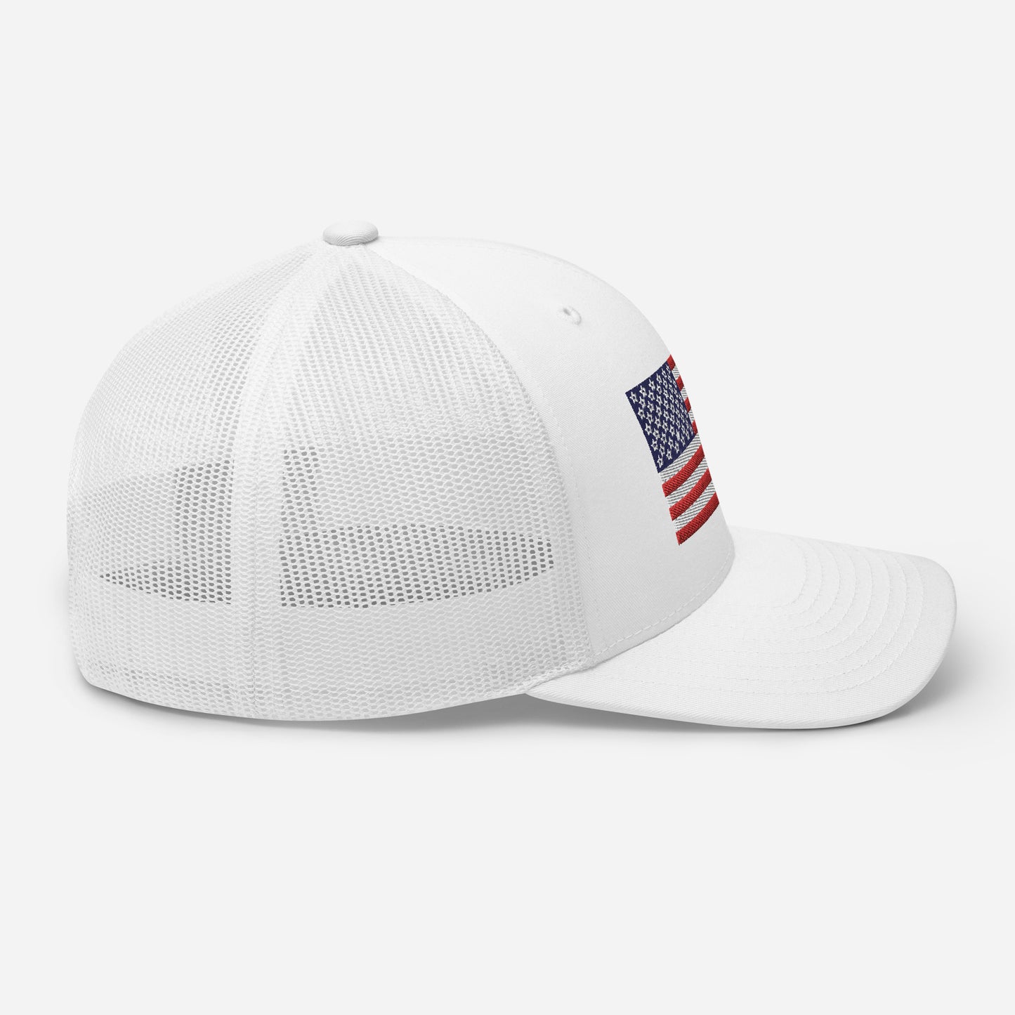 American Flag Trucker Hat