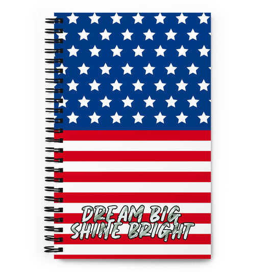USA Flag Notebook
