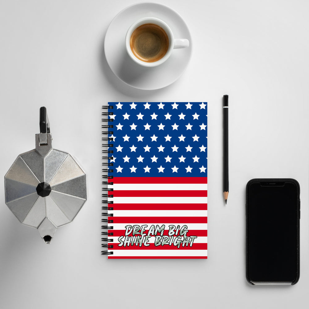 USA Flag Notebook