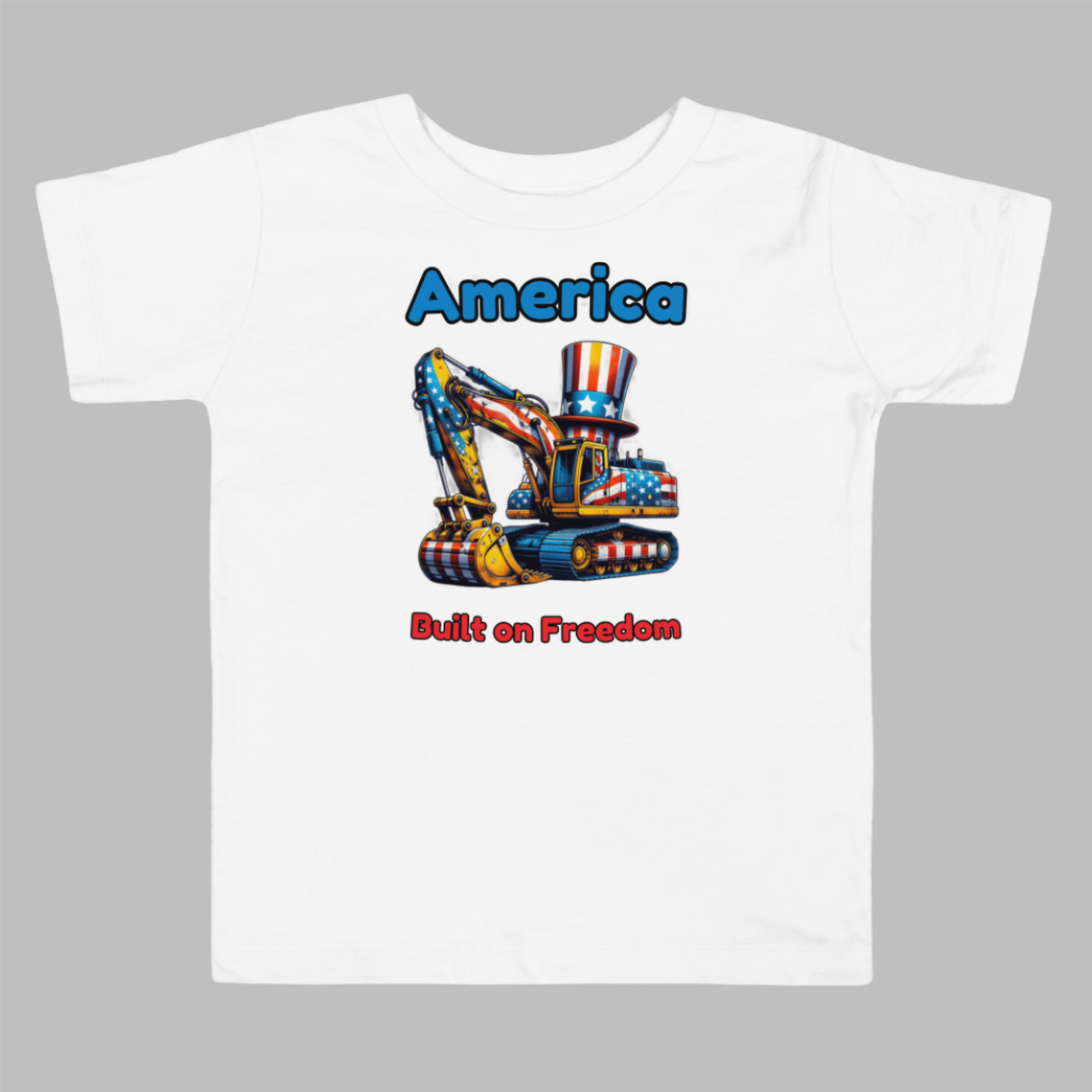 Patriotic Excavator Shirt