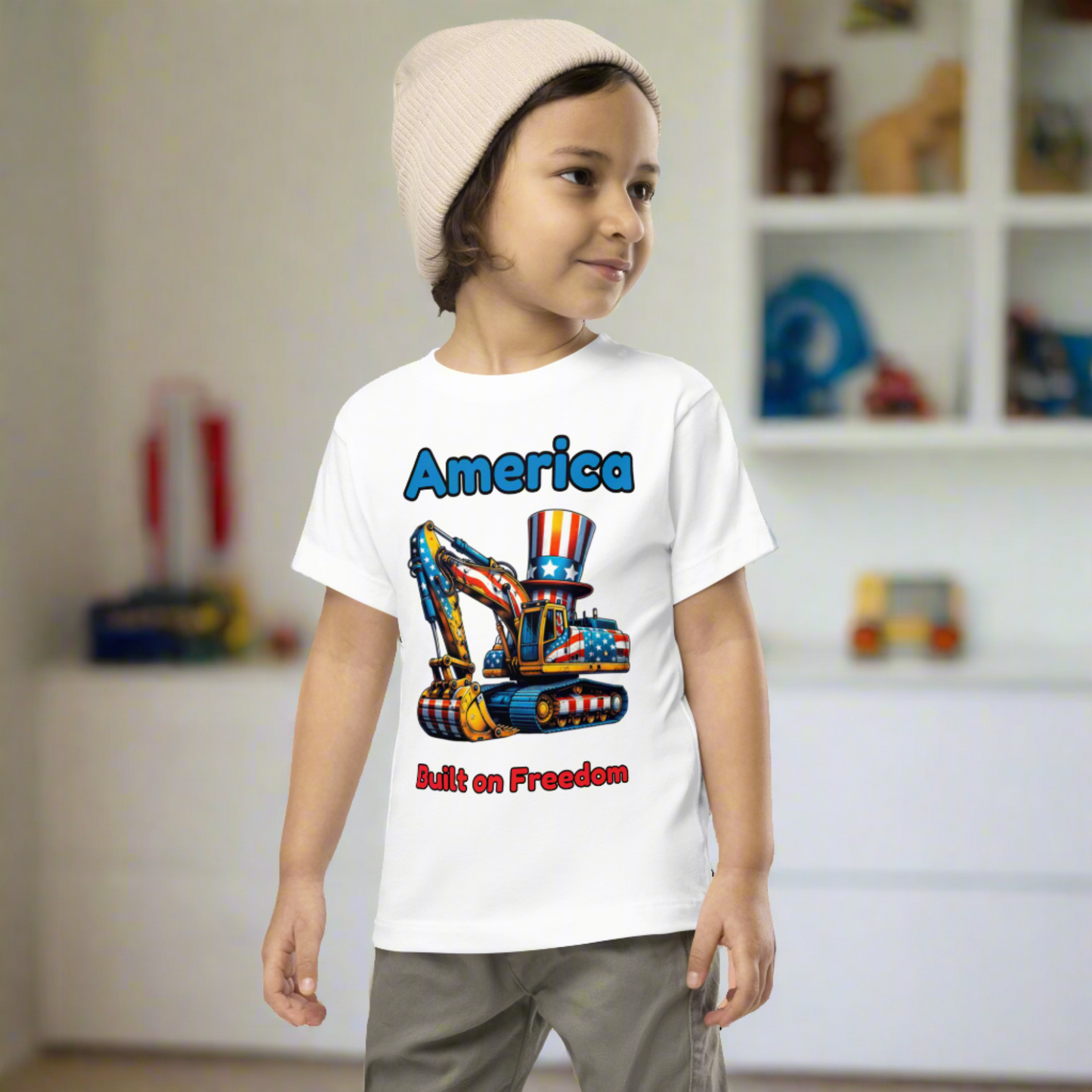 Patriotic Excavator Shirt