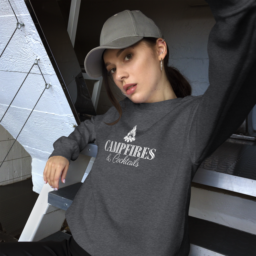 Campfires & Cocktails Fall Sweatshirt