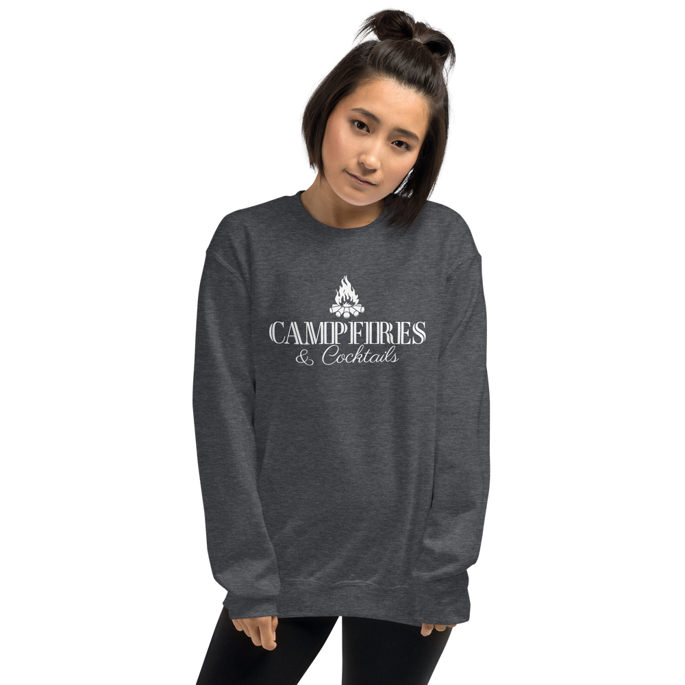 Campfires & Cocktails Fall Sweatshirt