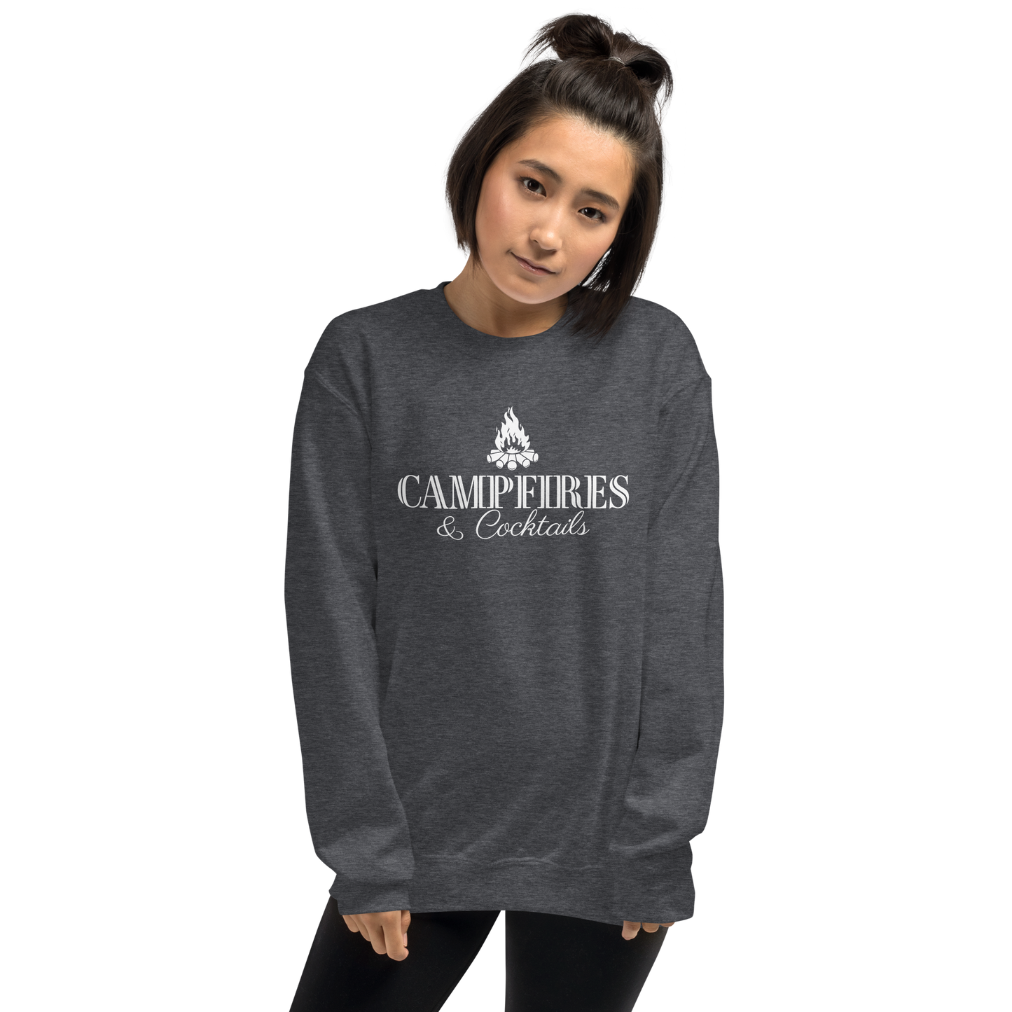 Campfires & Cocktails Fall Sweatshirt
