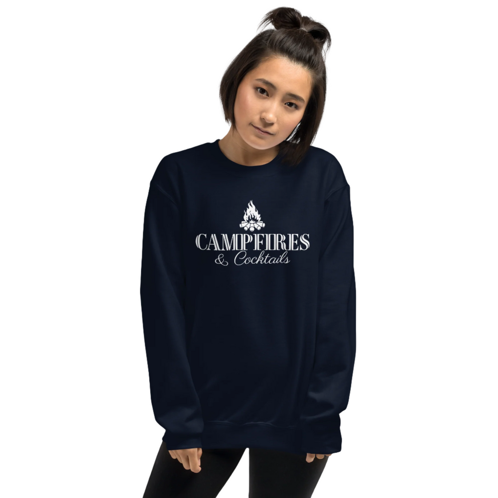 Campfires & Cocktails Fall Sweatshirt