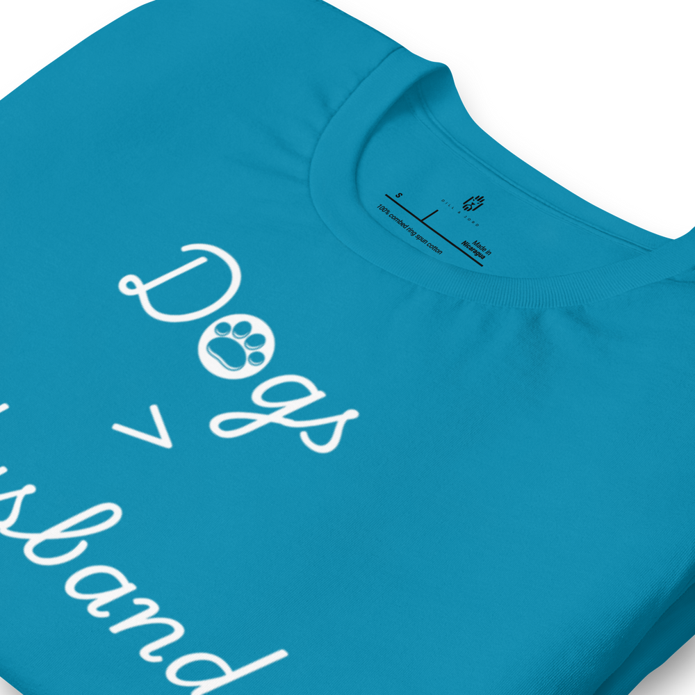 Dogs > Husband | Dog Themed Shirt for Wife