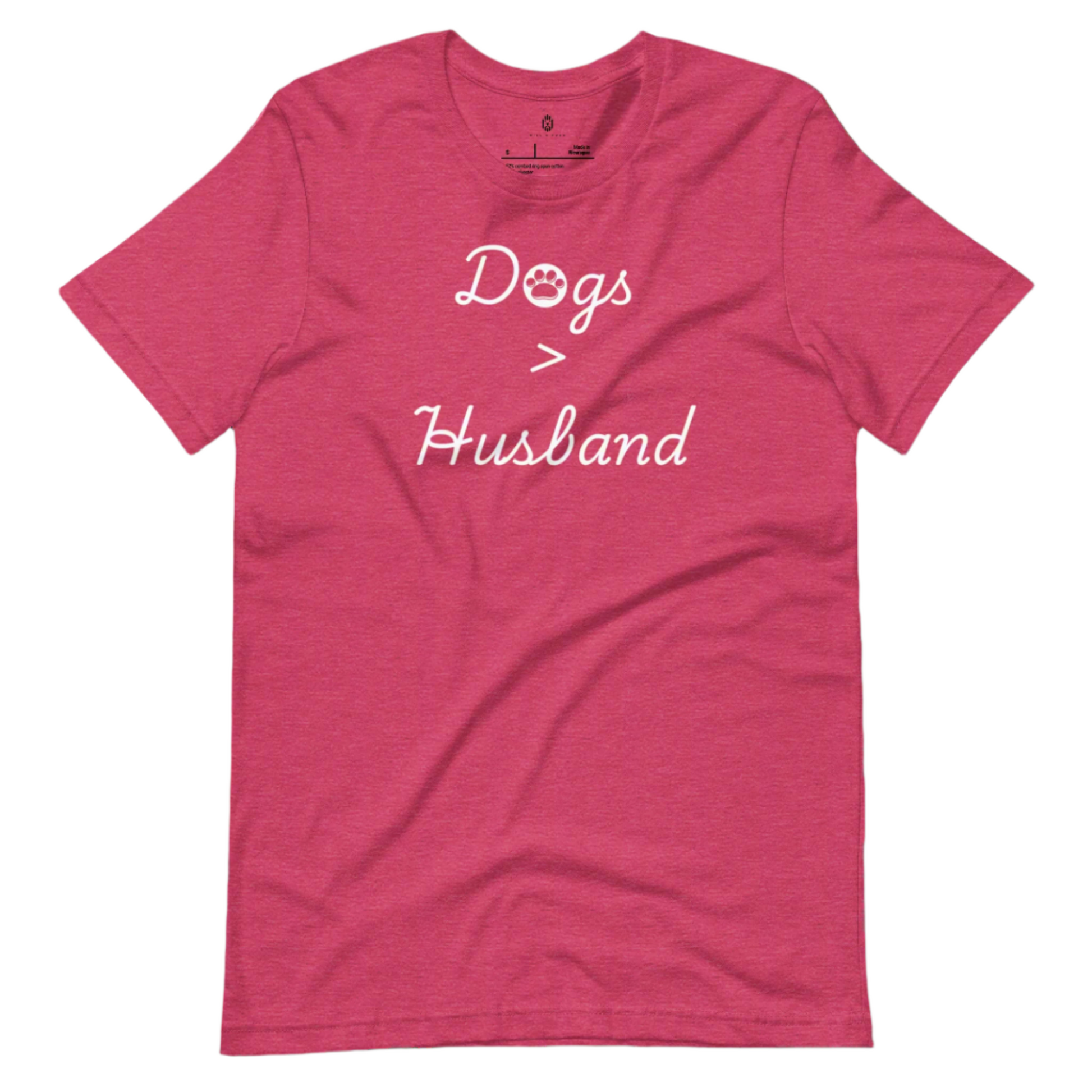 Dogs > Husband | Dog Themed Shirt for Wife