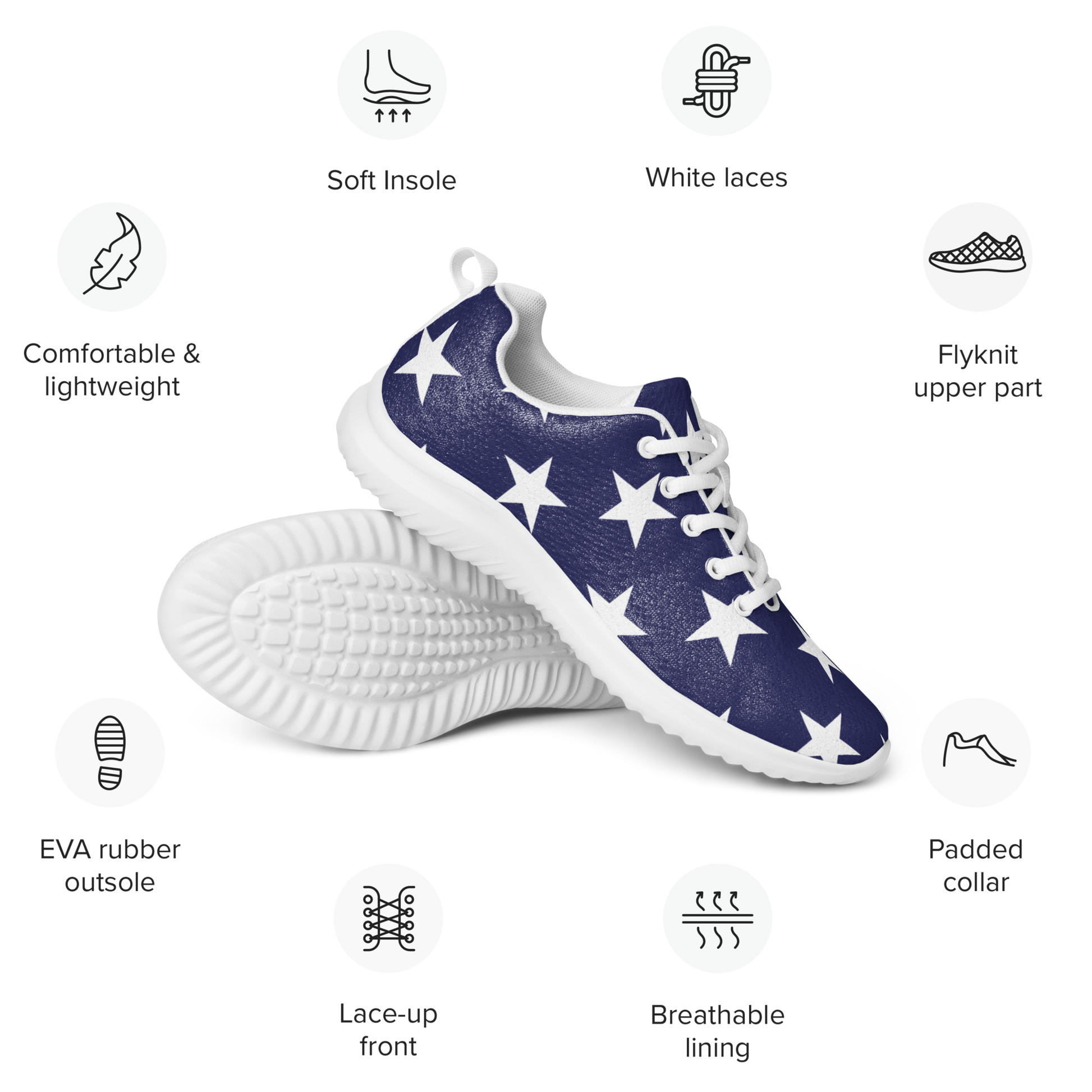 Blue Star Sneakers