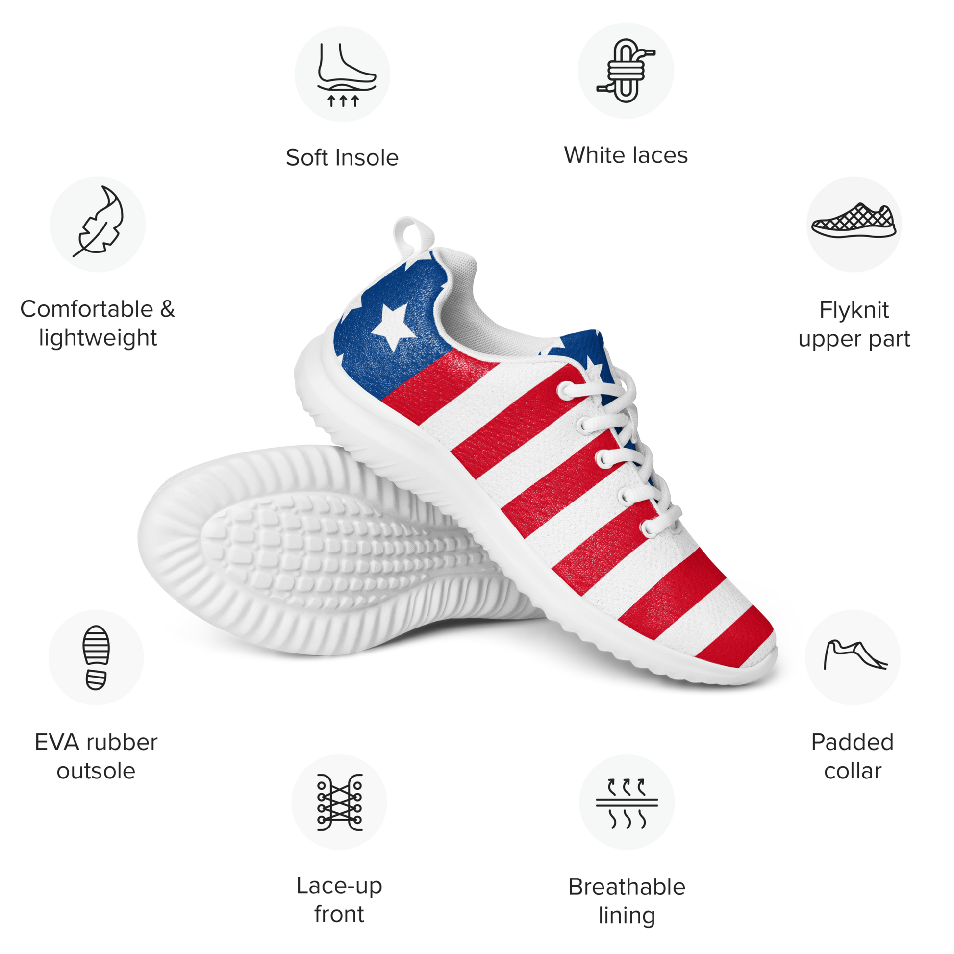 USA Flag Sneakers