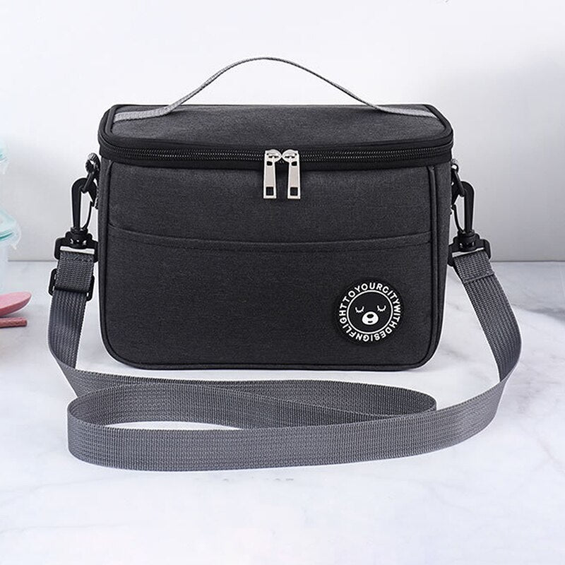 Black Cooler Bag